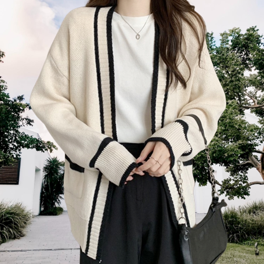 데일리 가디건 여자 봄 가을 간절기 데이트룩 패션 스타일 가디건 코디