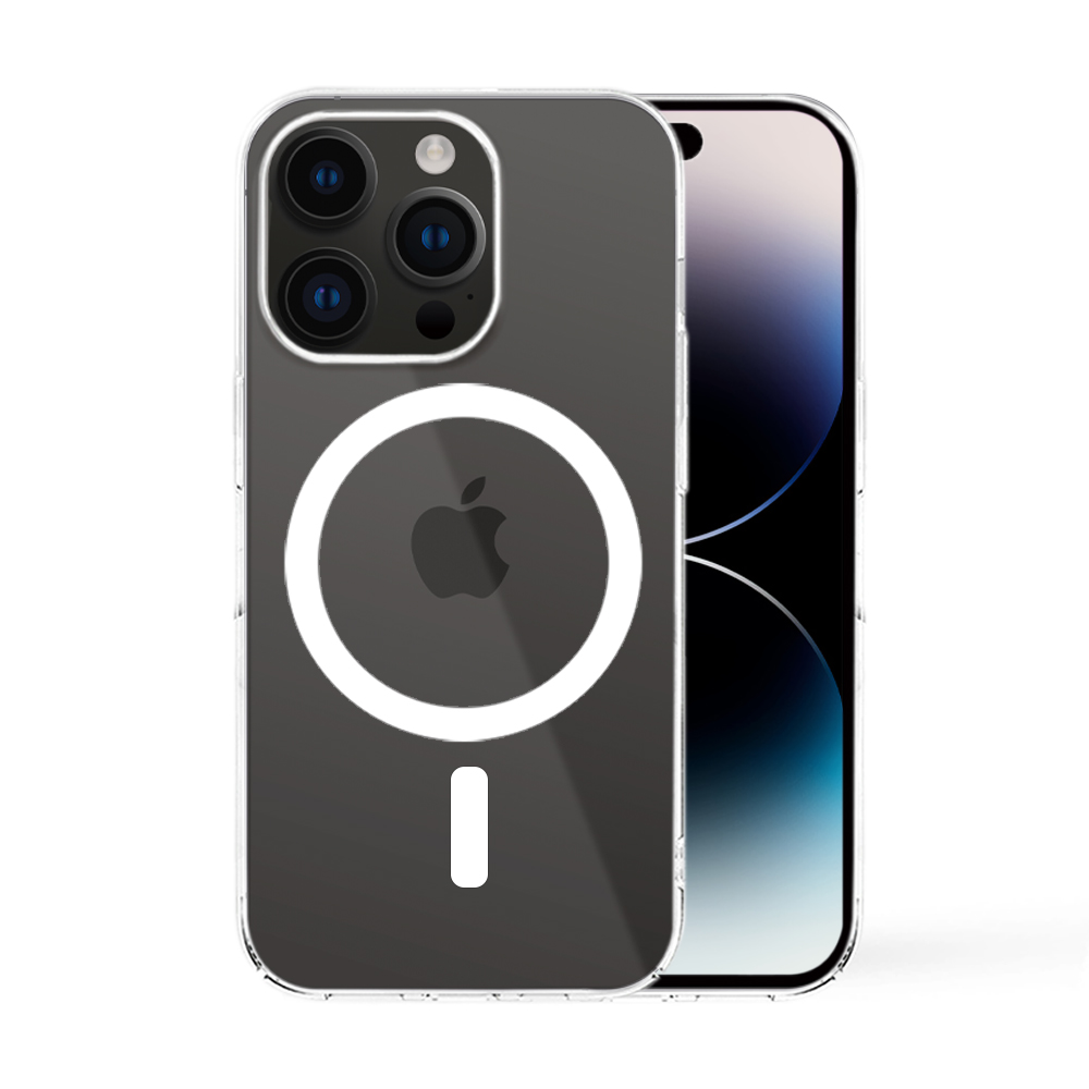 맥세이프 케이스 변색없는 얇은 슬림 투명, 아이폰14 프로 맥스 - 상세 이미지 3