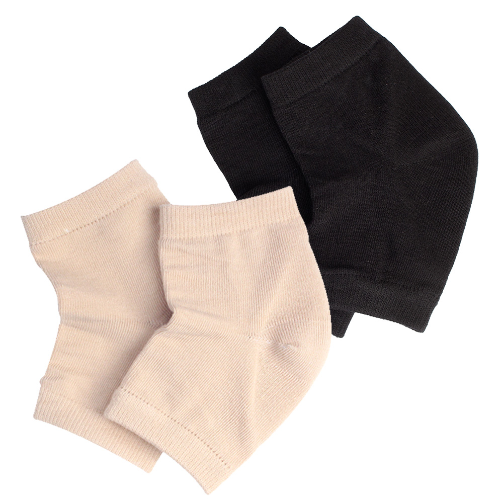 풋인솔 발 트임 보습양말 각질 관리 뒤꿈치 보호 1켤레+1켤레