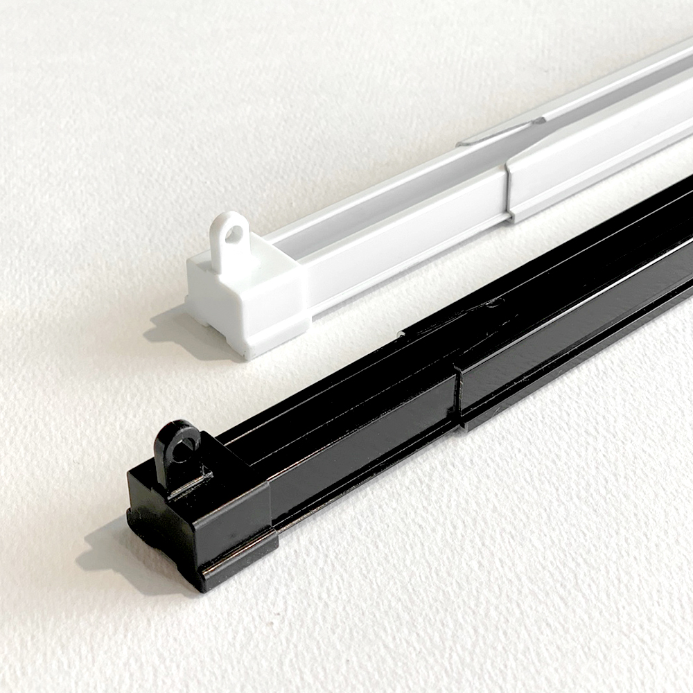 밀스 저소음 전착 고급 화이트 레일S （8자 2단 125~243 cm）