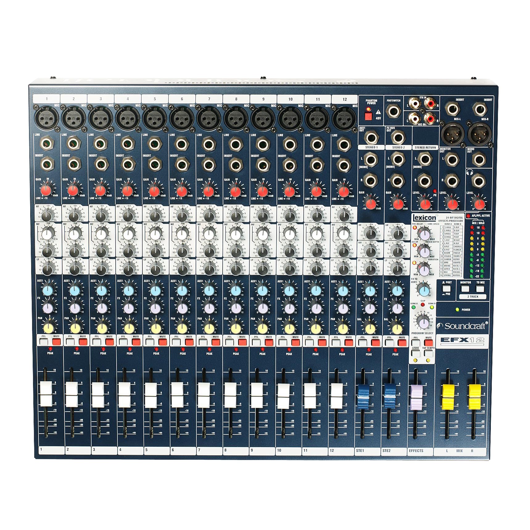 SOUNDCRAFT EFX12 사운드크래프트 12채널 아날로그 믹서 EFX-12 이미지 2