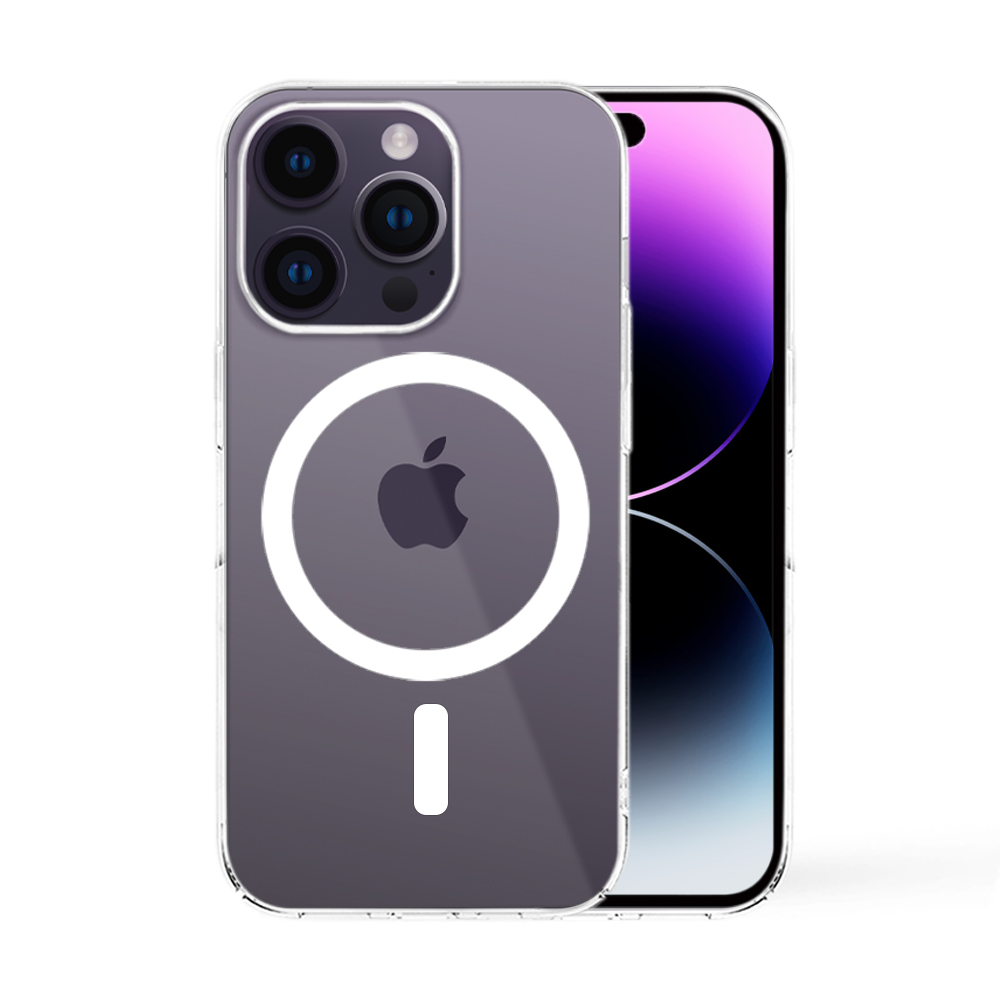 맥세이프 케이스 변색없는 얇은 슬림 투명, 아이폰14 프로 맥스 - 상세 이미지 4