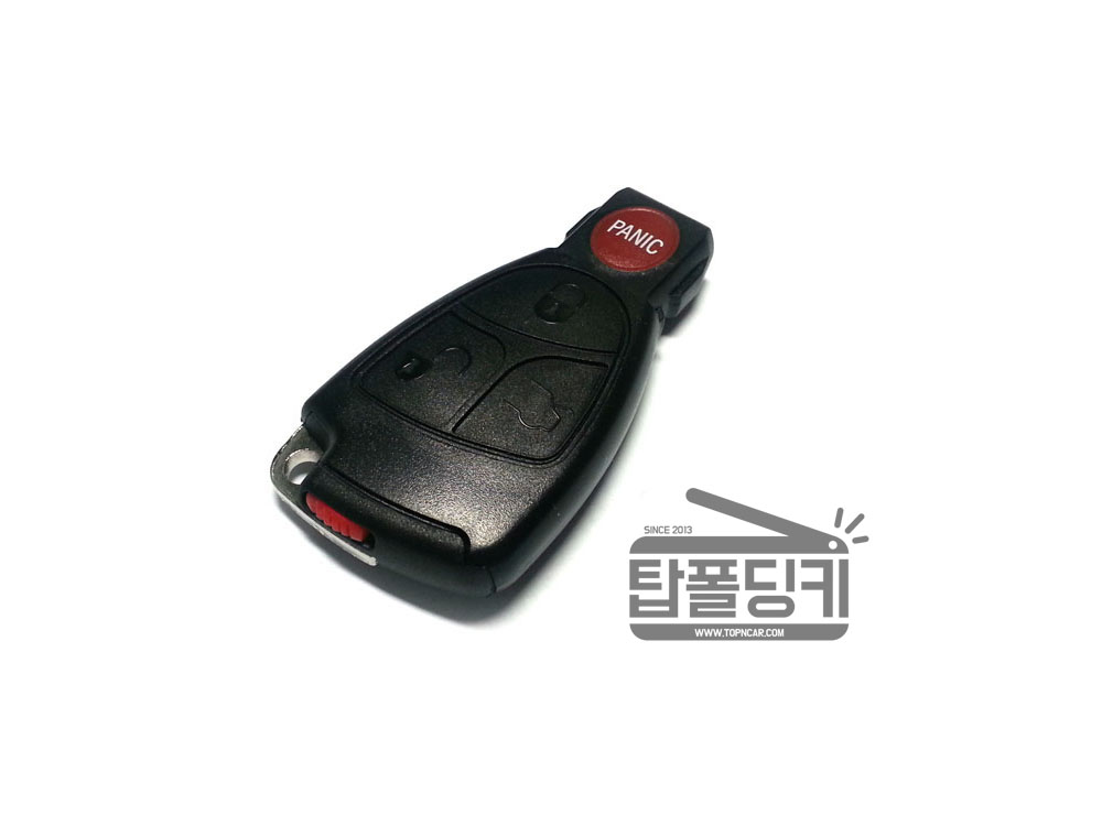벤츠 순정리모컨 스마트키 교체형 케이스 (검둥이벤츠패닉) 탑폴딩키 - 상세 이미지 3
