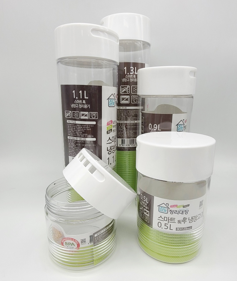 정리대장 스마트 원형양념통 조미료통 300ml~ - 상세 이미지 2