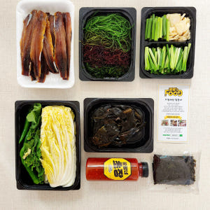 포항 구룡포 꽁치 청어 과메기  해초 야채세트 맛있게 먹은 솔직 후기 - 상품 이미지 4