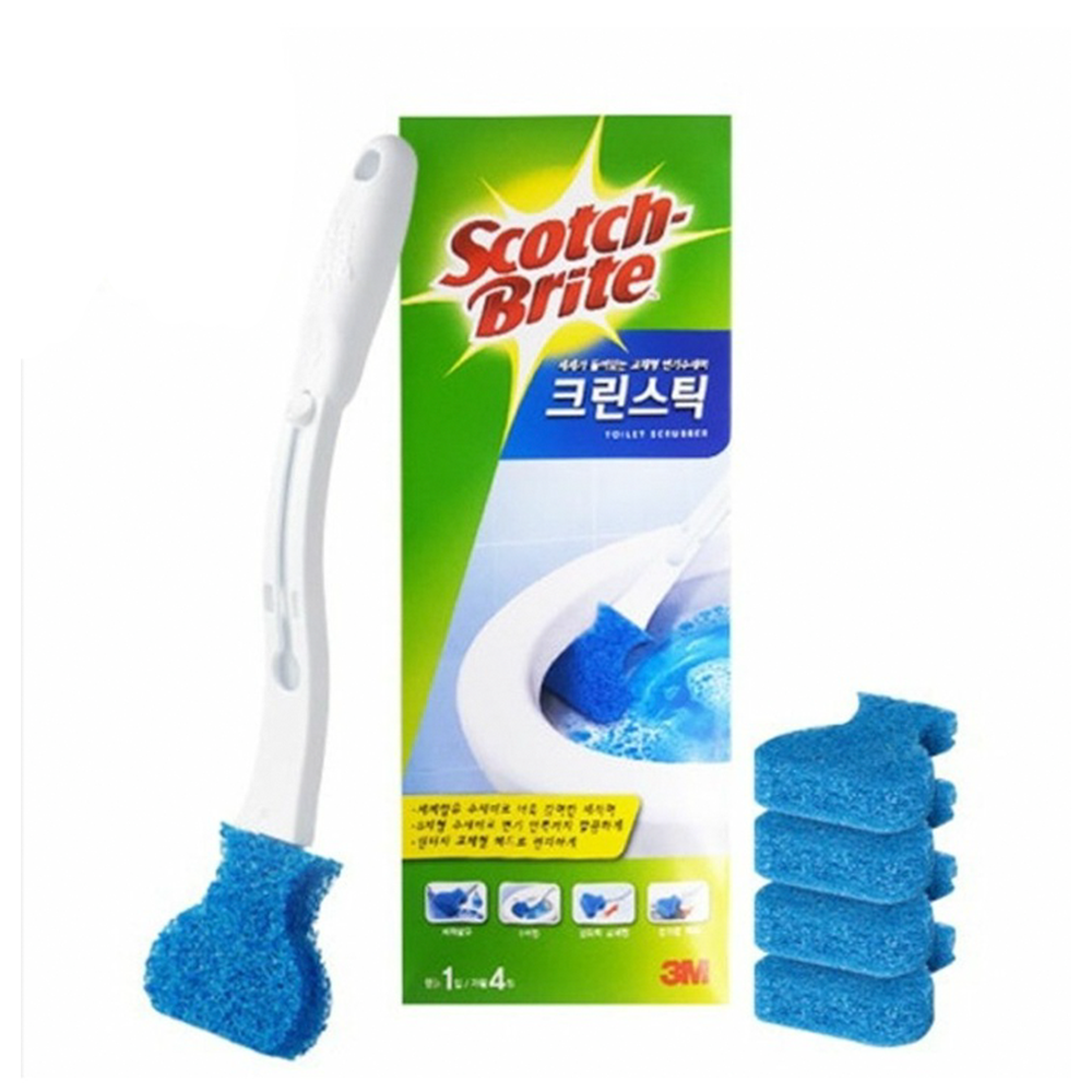 3M 스카치브라이트 크린스틱 스타터 키트 화장실 변기 청소 - 상품 이미지