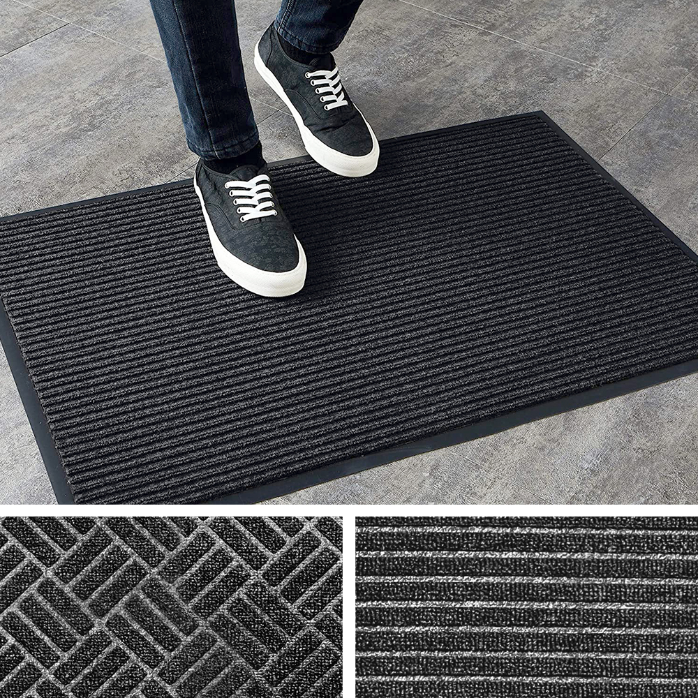 대형 레인매트 물흡수 사무실 도어 발매트 현관 호텔 매장 출입구 발판 매트 90x60