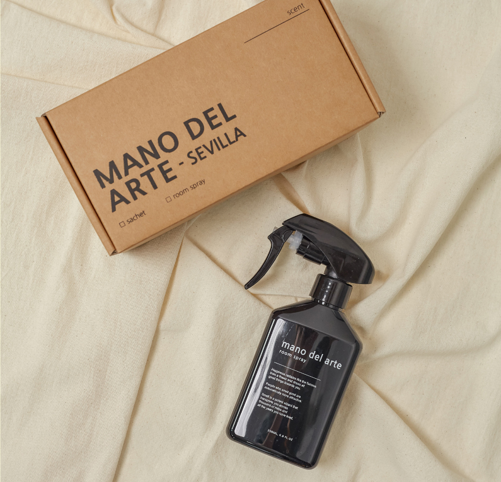 N 마노델아르떼 룸스프레이 섬유 향수 라임바질앤만다린 200ml