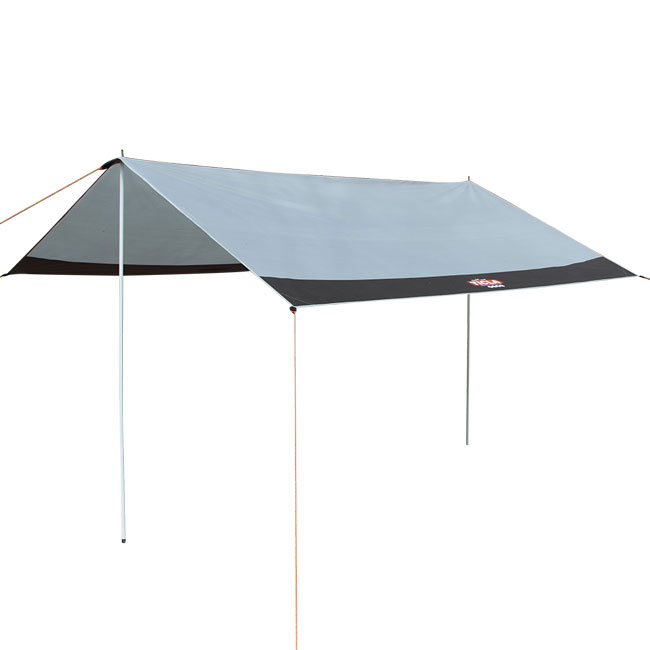 빈슨메시프 티클라 렉타 타프 풀구성 차박 캠핑 타프스크린 그늘막 300x300cm, 브라운