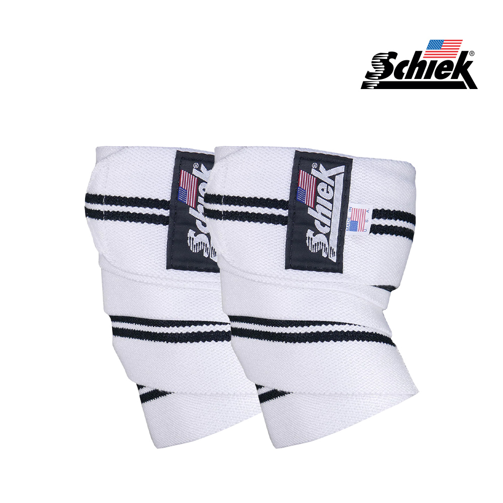 SCHIEK 1152W 엘보우 랩 헬스 팔꿈치 보호대 엘보 아대 테이핑 화이트 시크 쉬크 - 상세 이미지 2