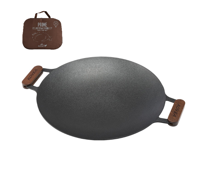 코베아 프라임 전골 라운드 그리들 37 파우치포함