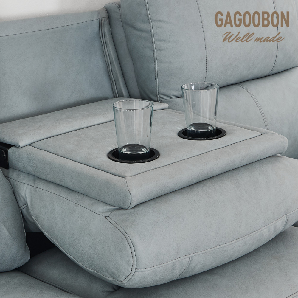 베이직 3인 무빙쇼파 슬라이드쇼파 모션리클라이너