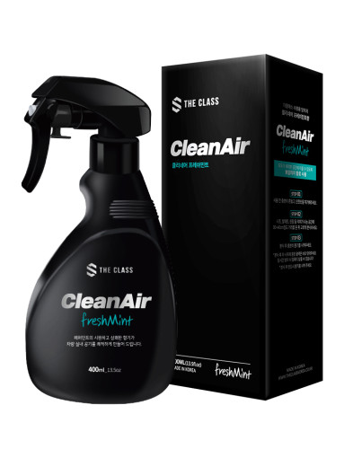더클래스 클리네어 차량용 탈취제 400ml 프레쉬 민트