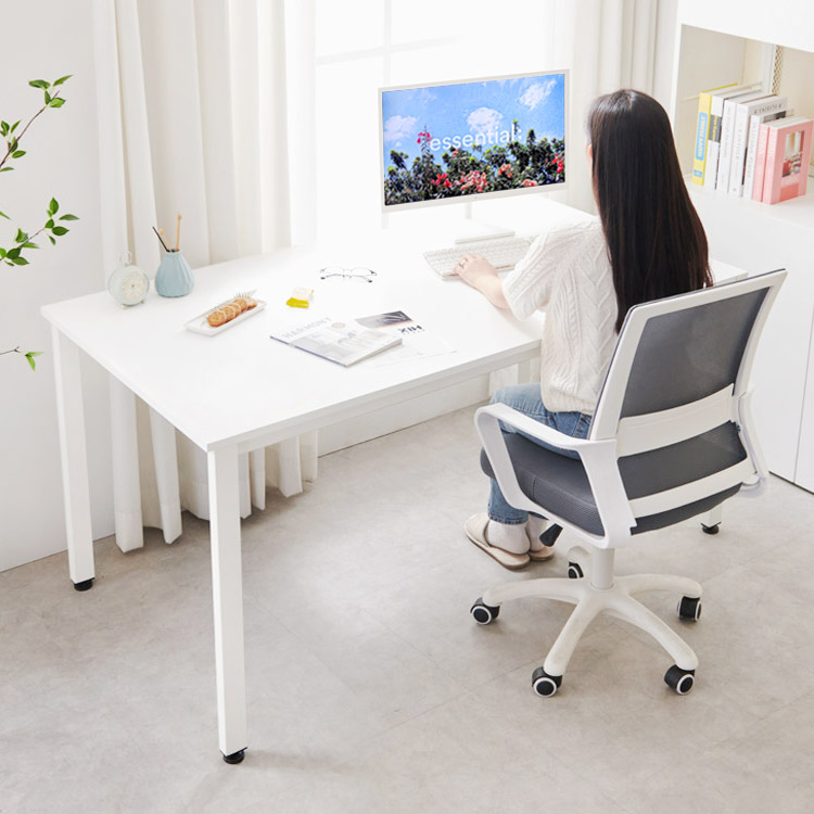 e스마트 스틸 테이블 1400x800 (일자다리) - 상품 이미지