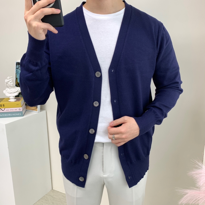 남자가을가디건 남성니트가디건 이미지 4