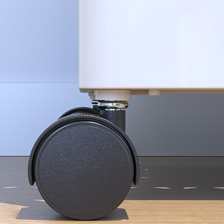 이동식 선반 가습기 트롤리 세탁실 틈새 수납장 선반 슬림형 3단