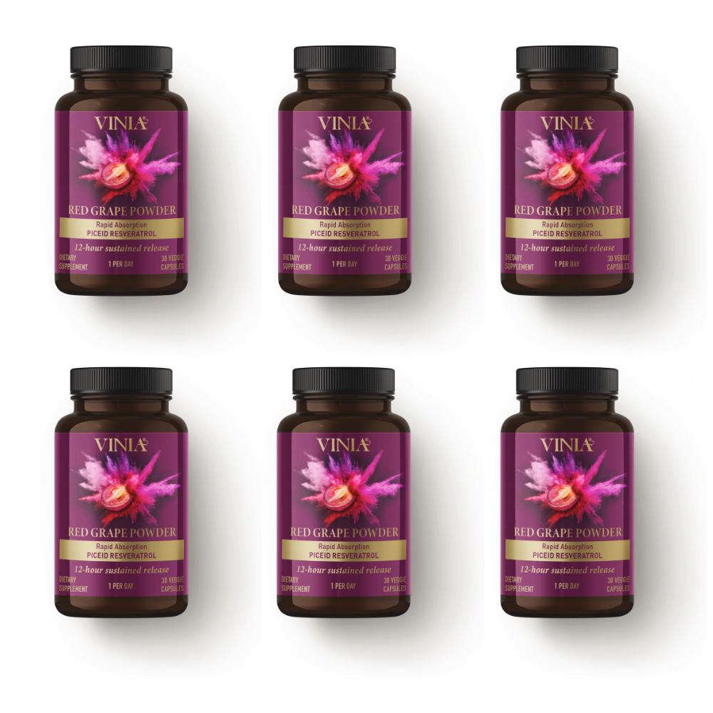 비니아 피세이드 레스베라트롤 30캡슐 Piceid Resveratrol Vinia 30 capsule 6개 세트 - 메인 이미지