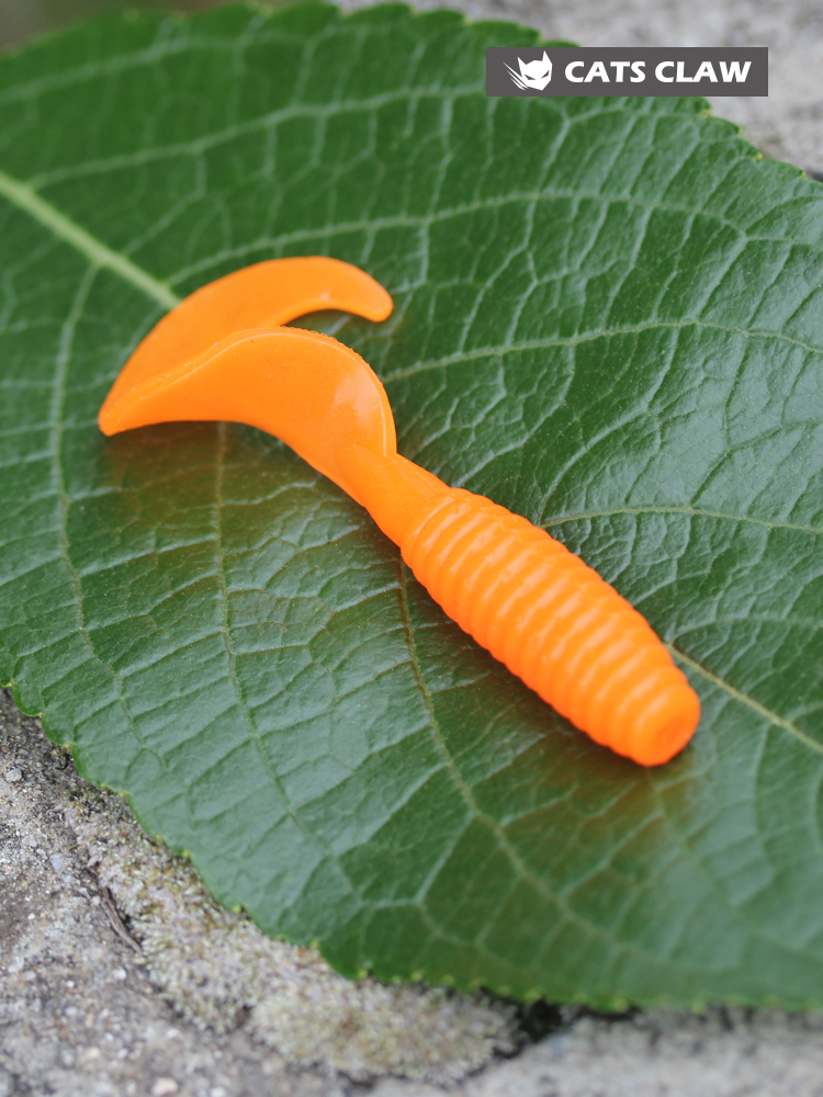 캣츠크로우 B그럽웜 7.6cm(3인치) 꺽지웜 쏘가리웜 - 상세 이미지 5