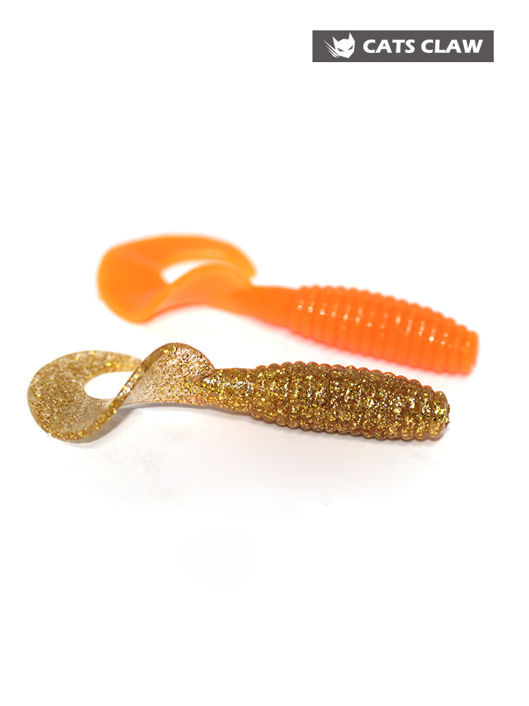 캣츠크로우 B그럽웜 7.6cm(3인치) 꺽지웜 쏘가리웜 - 상세 이미지 4