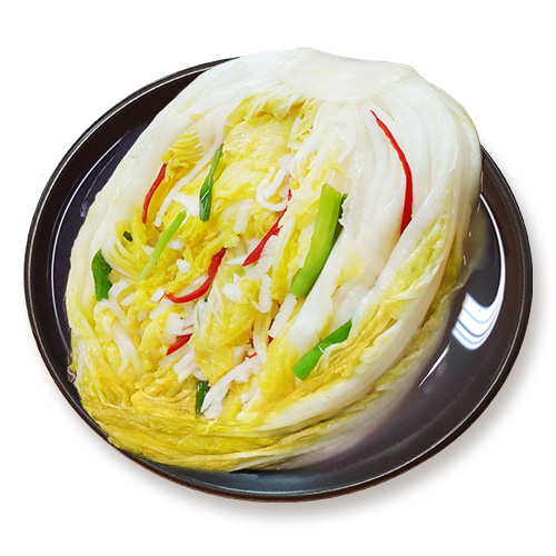 100% 국산 전라도 백김치 시원한 국물 배추 물김치 2kg - 상품 이미지