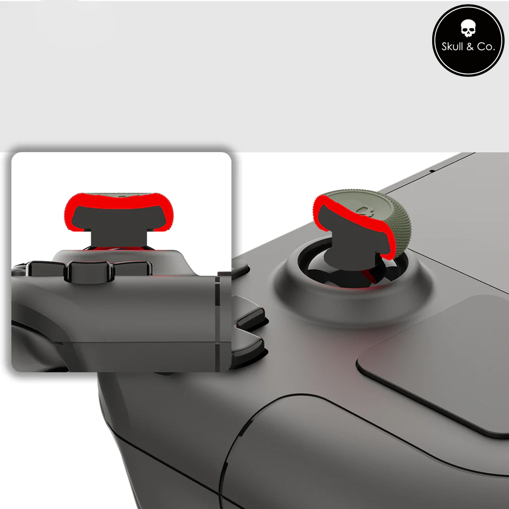 스팀덱 ROG XBOX Ally 스틱커버 스컬앤코 썸그립