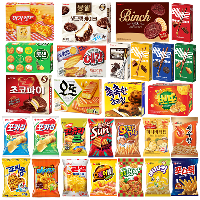포카칩 오리지널 오리온 초코파이 (66g+468g) [봉지과자 스낵] 이미지 2