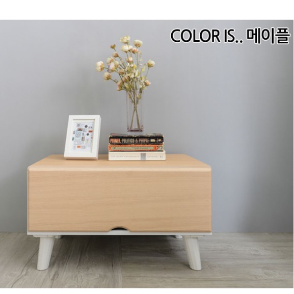낮은 서랍장 소형 미니 아기 옷 서랍장 양말 안방 서랍장 - 상세 이미지 5