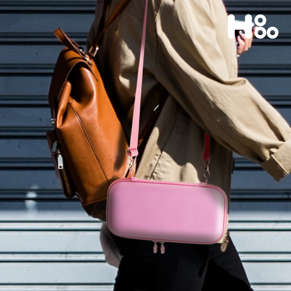 호후 닌텐도 스위치 라이트 PU 파우치 케이스 핑크