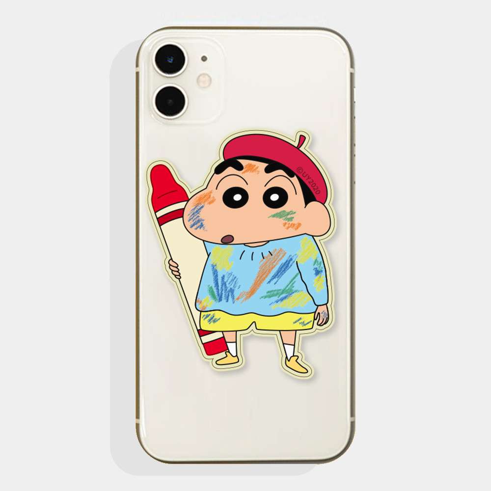 빅 낙서왕국 짱구 전신 똑디톡 그립 톡홀더 아크릴 스마트톡 극장판 굿즈