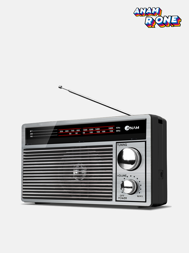 휴대용 레트로 라디오 옛날 탁상용 등산용 효도 건전지 재난 소형 아날로그 스피커