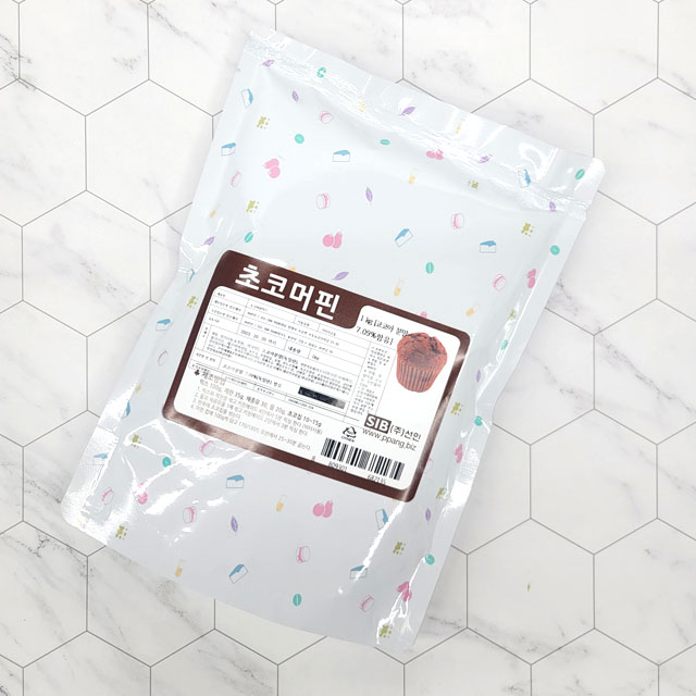 초코 머핀믹스 1kg 베이킹믹스 머핀만들기 분말 가루 프리믹스 - 상세 이미지 3