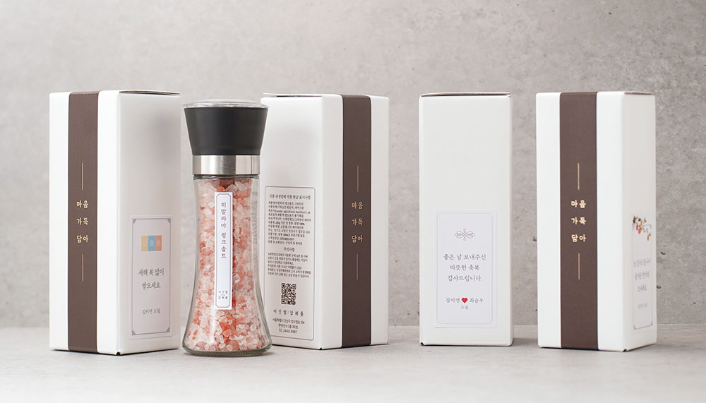 히말라야핑크솔트 답례품 소금 장례 조의 맞춤문구 이미지 8