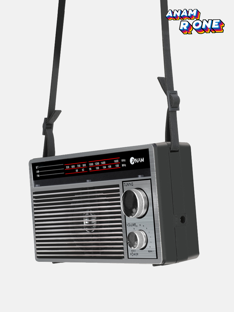 휴대용 레트로 라디오 옛날 탁상용 등산용 효도 건전지 재난 소형 아날로그 스피커
