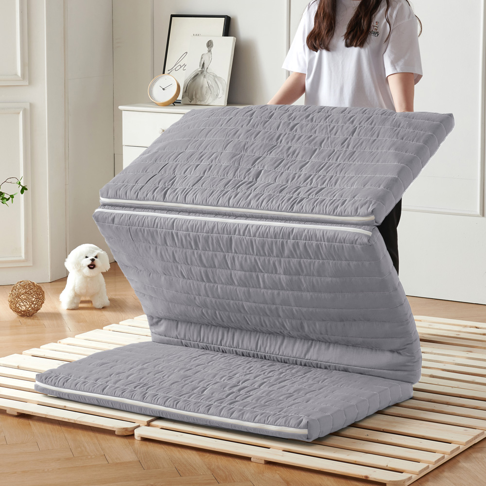 바닥 토퍼 마약 3단 접이식 매트리스