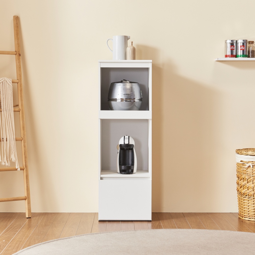 오브디 밥솥선반 밥솥장 전기 밥솥 밥통 다이 수납장 레일