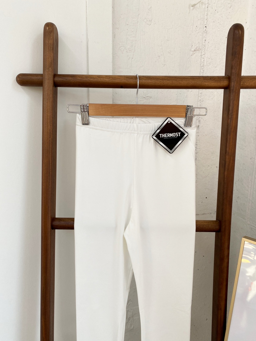 -38인치까지 💋 핫히트 여성 빅사이즈 기모 레깅스 기능성 발열 스판 팬츠 내복 보온 9부 쫄바지 상세 이미지 10
