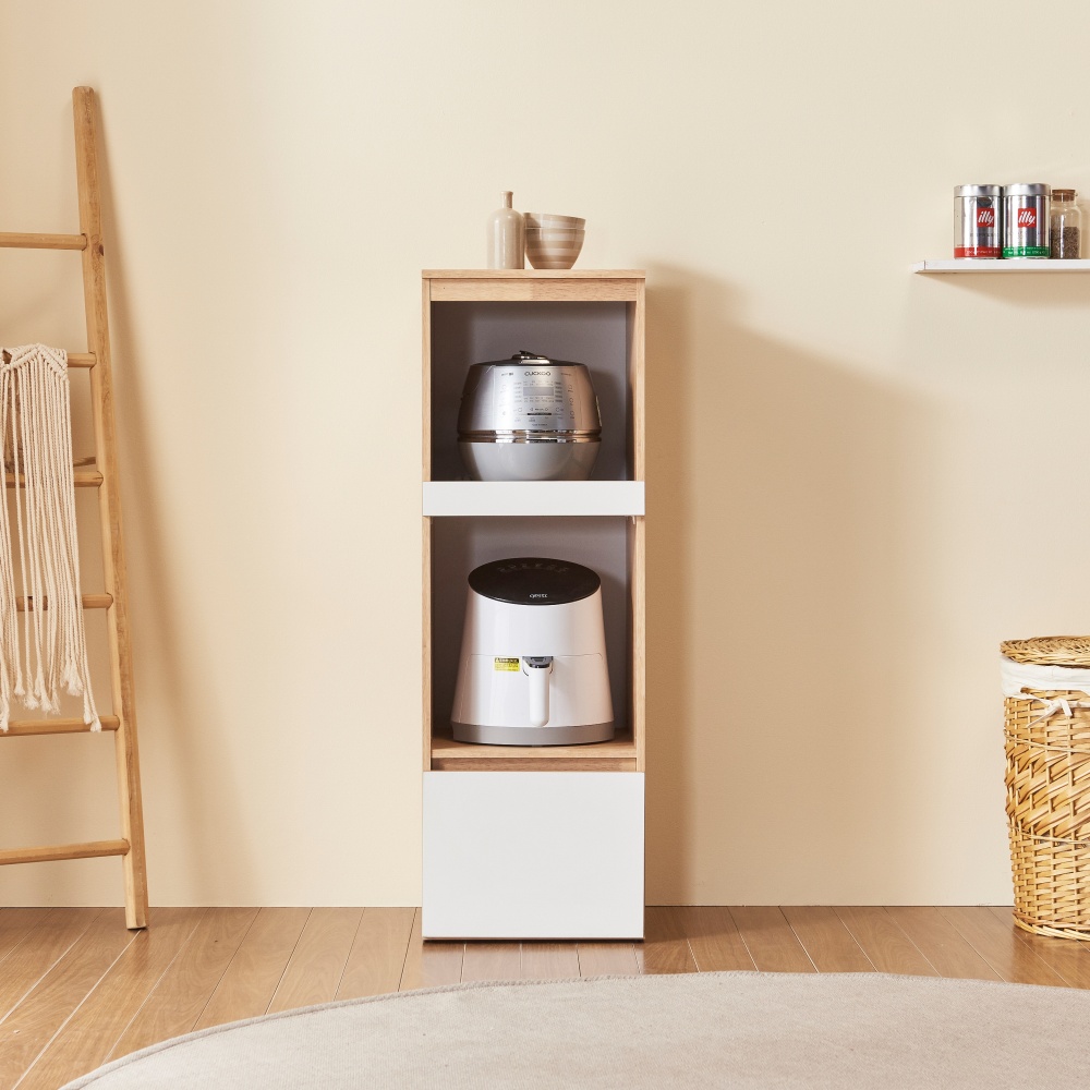 오브디 밥솥선반 밥솥장 전기 밥솥 밥통 다이 수납장 레일