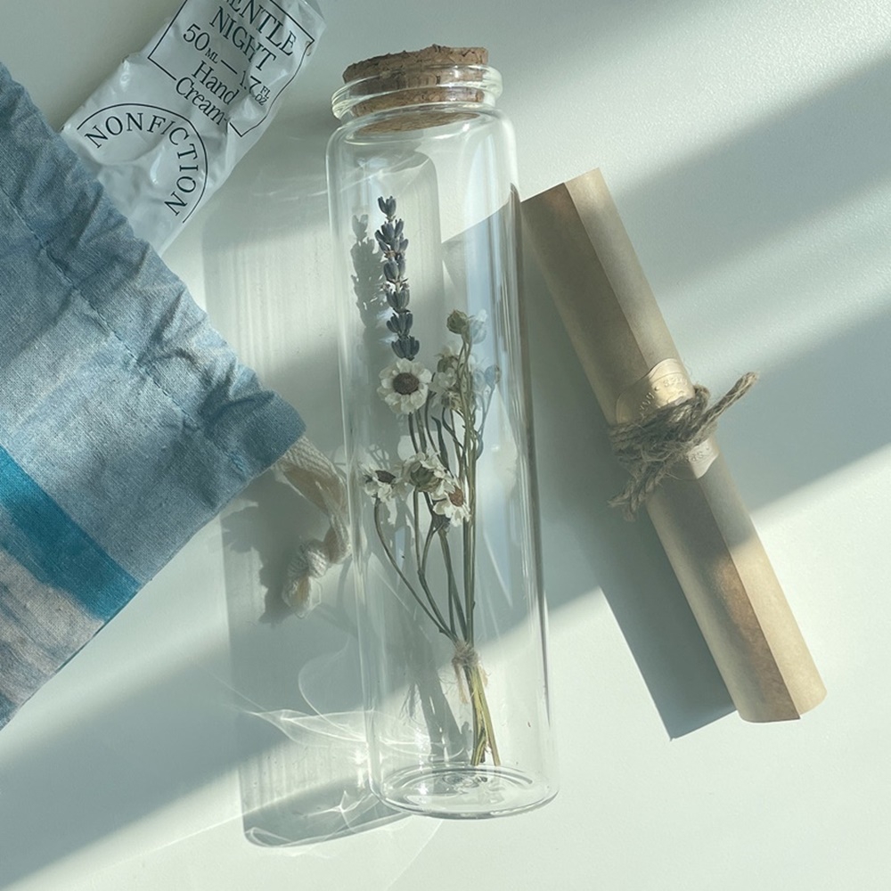 유리병 편지 용돈 이벤트 [꽃 부모님 어버이날 생신 선물 현금 생일 포장 편지지 만들기] - 상품 이미지