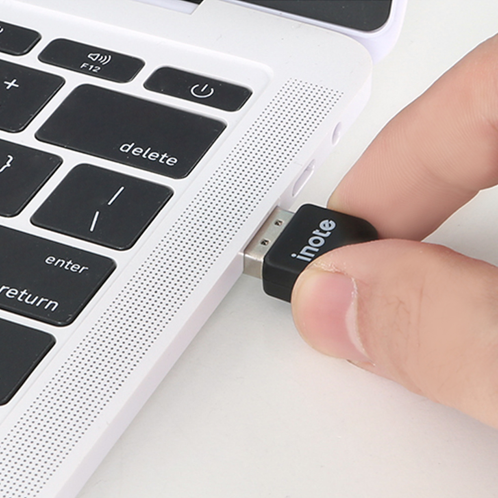 아이노트 BU5096 블루투스5.0 USB 나노 동글 최대 7개 멀티페어링 연결 - 상세 이미지 2