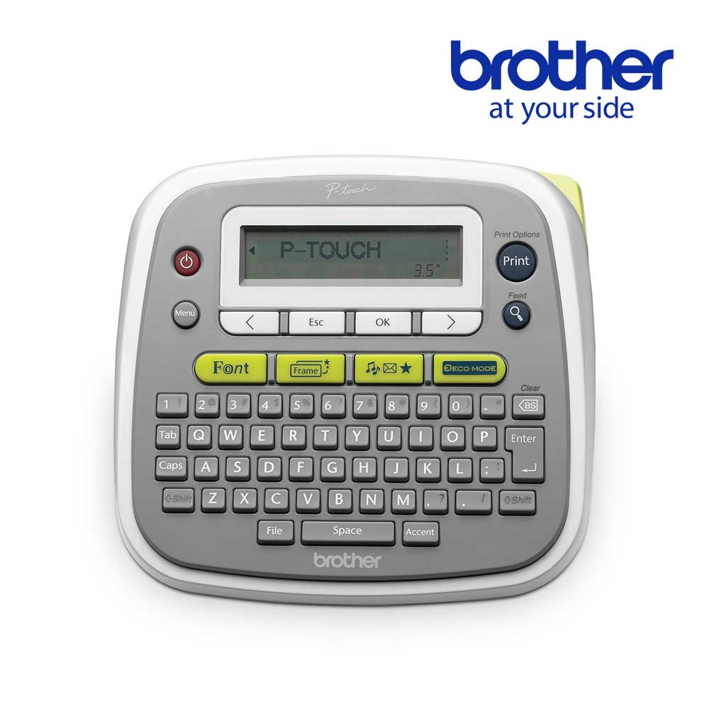 브라더 PT-D200 라벨프린터 / 키보드형 휴대용 네임스티커 라벨기