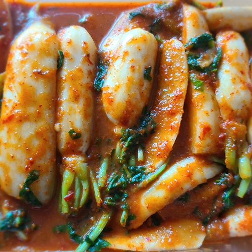한백김치 총각김치 2kg 3kg 5kg 10kg - 달큰아삭 맛있는 알타리김치 이미지 3