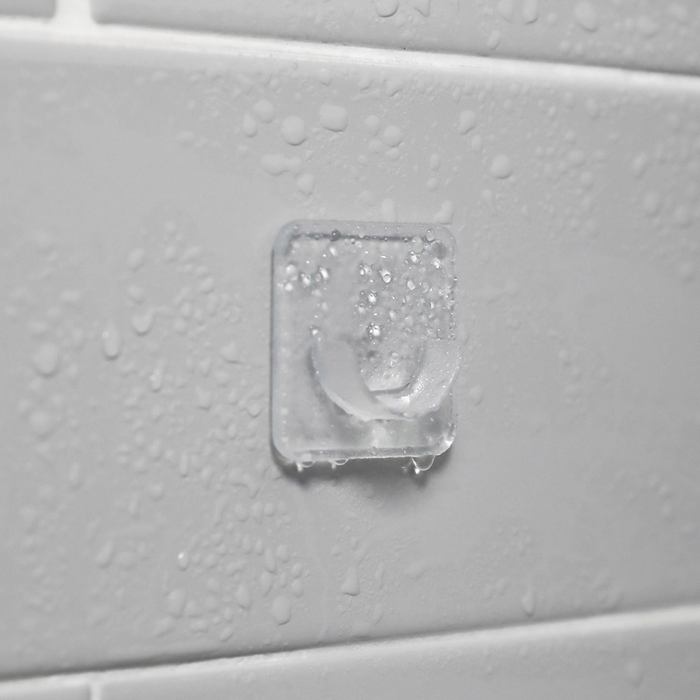 무타공 커튼 접착식 압축봉 커튼봉 홀더 고정 부착 홀더 거치대