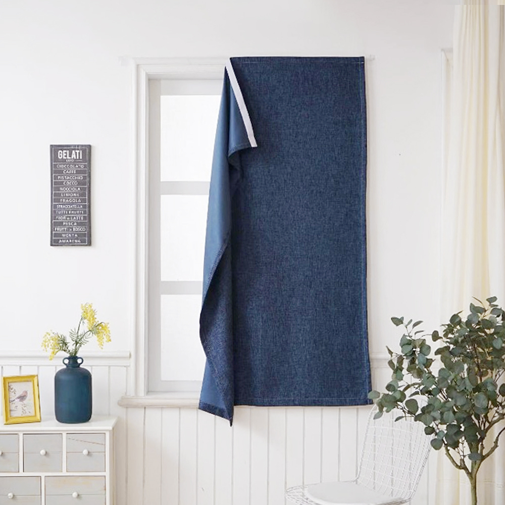 벨크로커튼 붙이는 창문가리개 미니 패브릭 주방 창문가림막