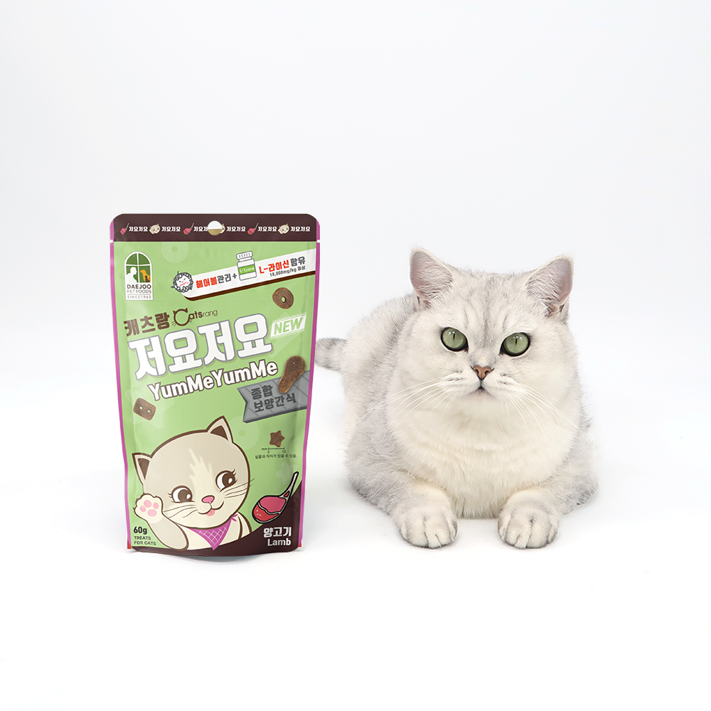 캐츠랑 저요저요 고양이 간식 이빨과자 양고기, 150g, 1개 - 상품 이미지