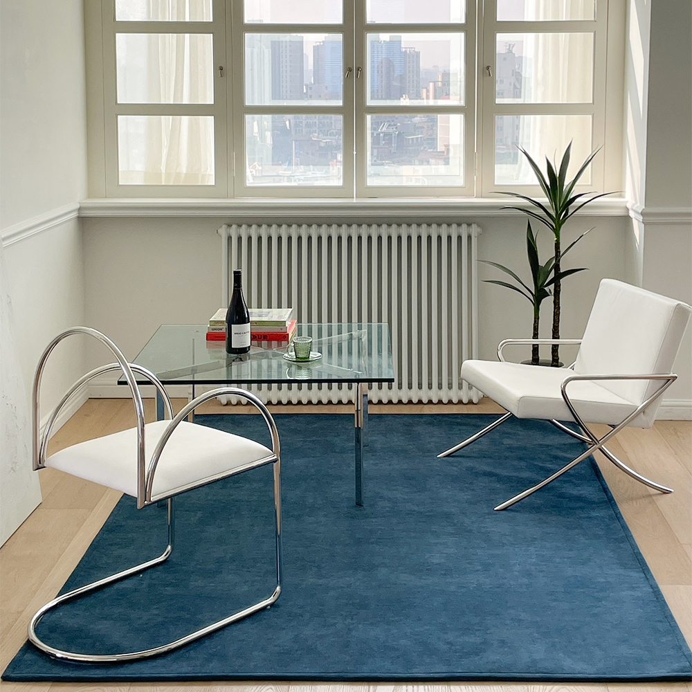 키노 방수러그 단모 거실 소형 러그 빈티지 카페트 6컬러