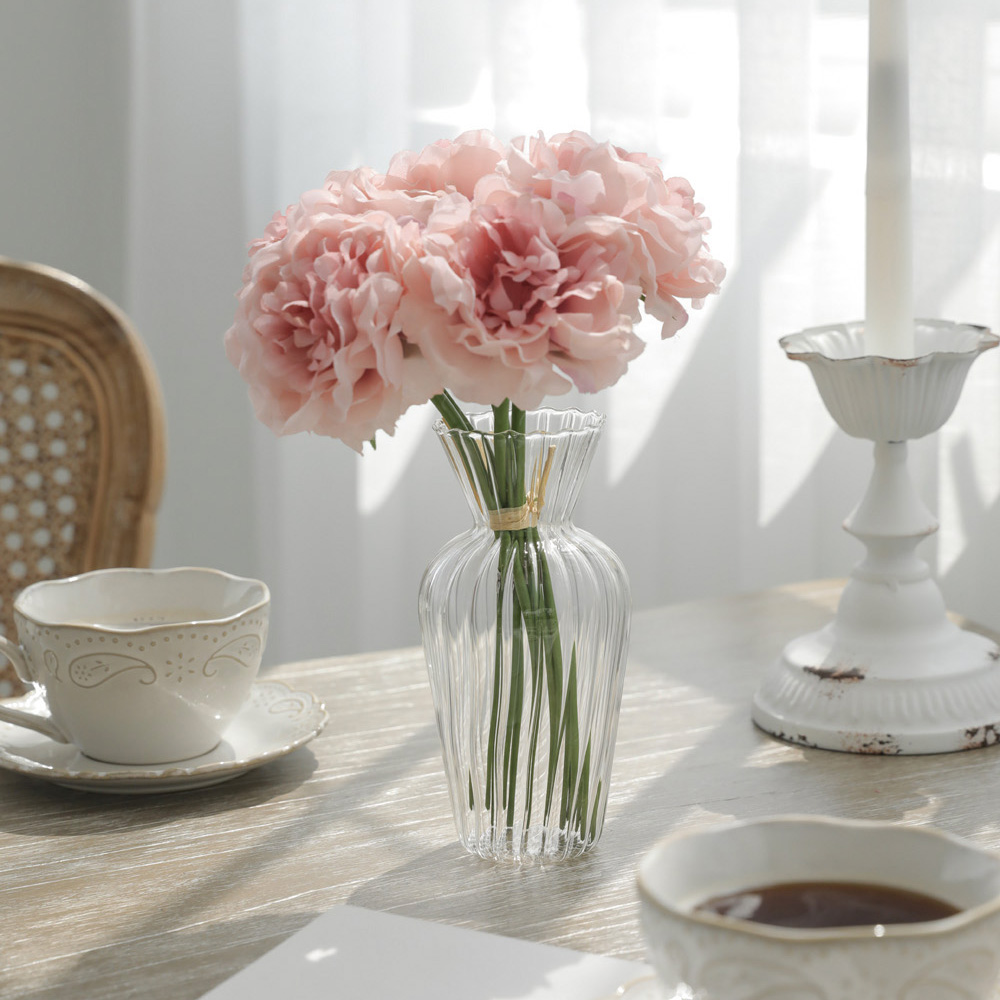 마티니 북유럽 엔틱 테이블 미니 호리병 유리 화병 유리병 공병 C타입