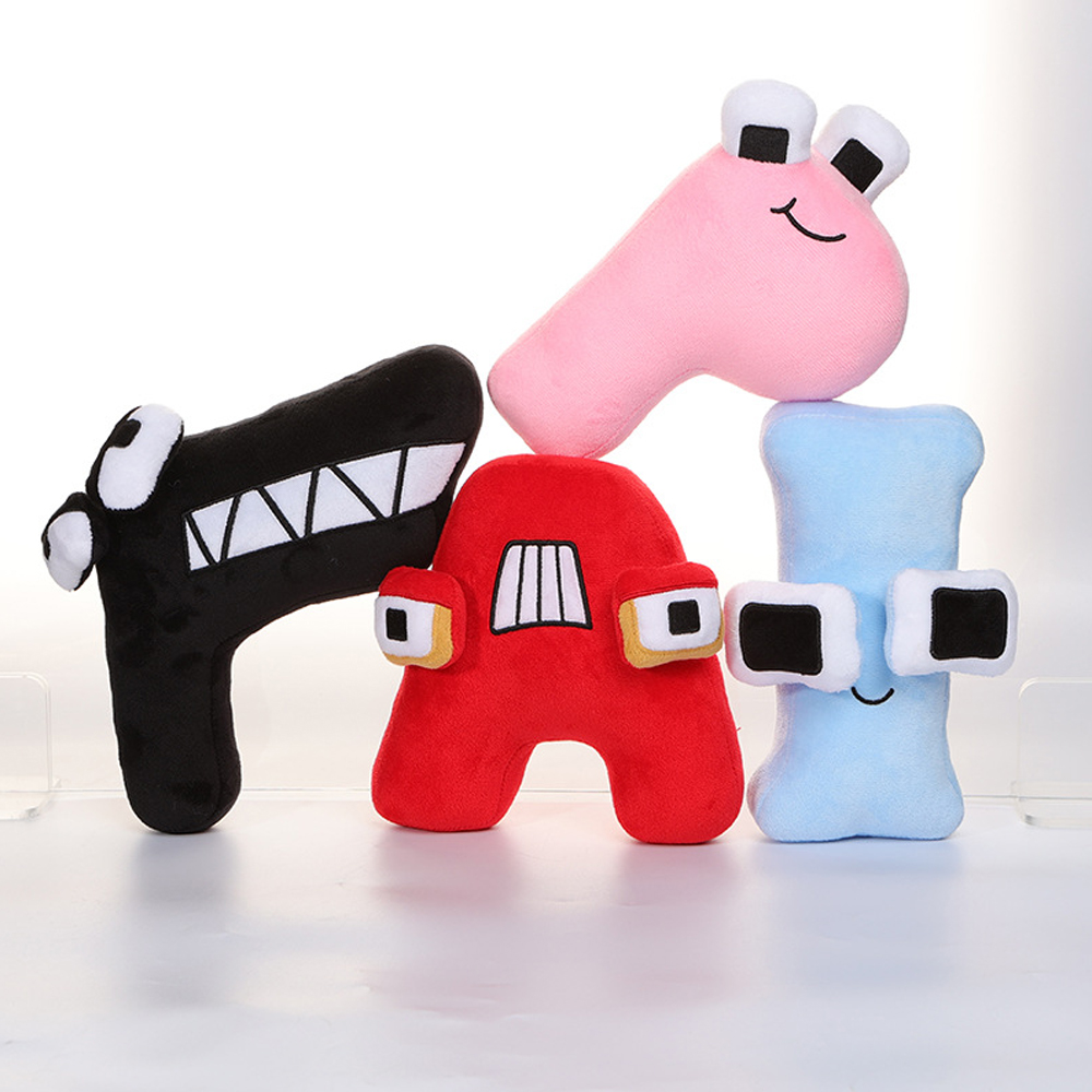 알파벳 로어 인형 프렌즈 세트 전쟁 괴물 친구들 - 상세 이미지 3