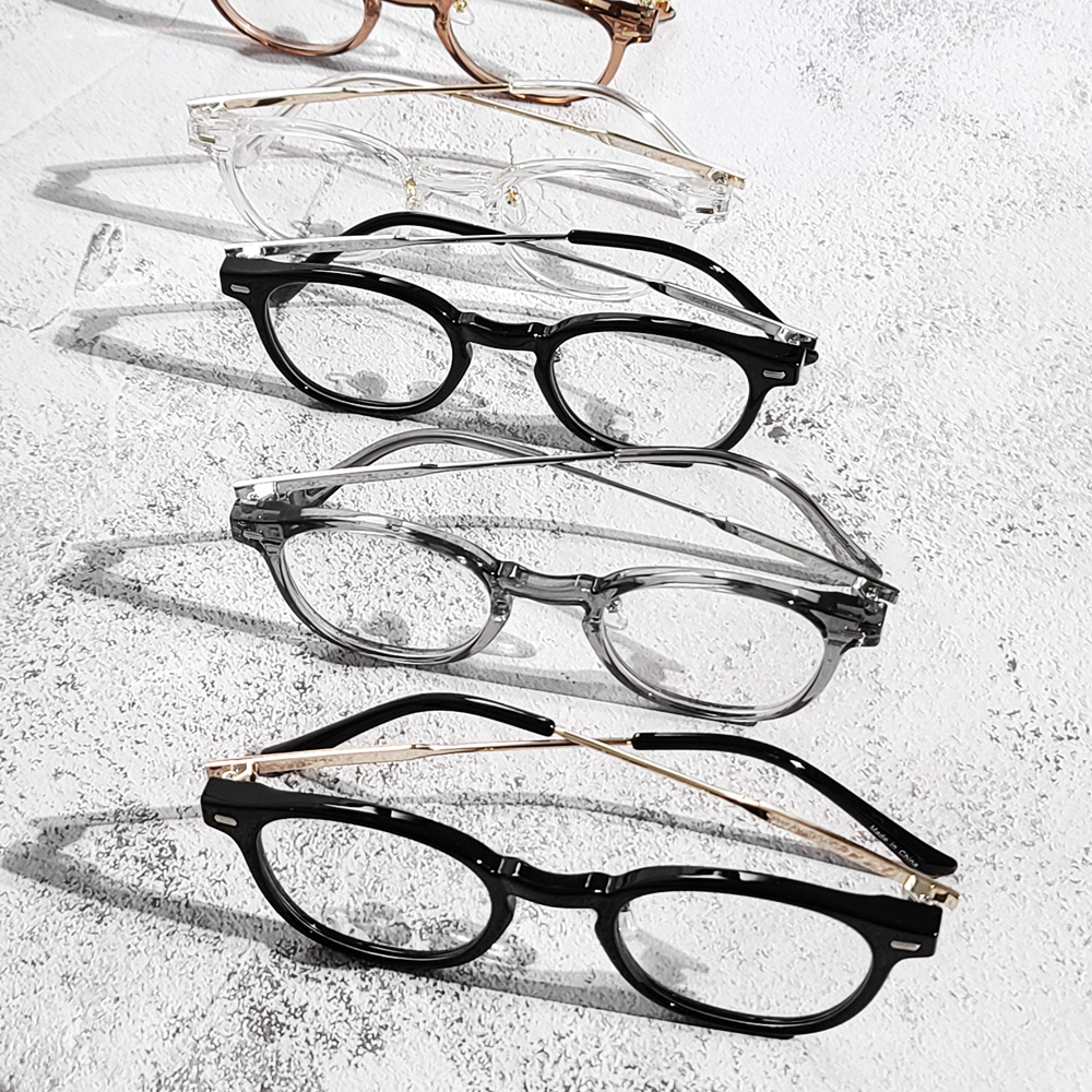 블루라이트 차단 안경 뿔테 시력보호 라식 라섹 자외선 고도근시 코받침 투명 안경테