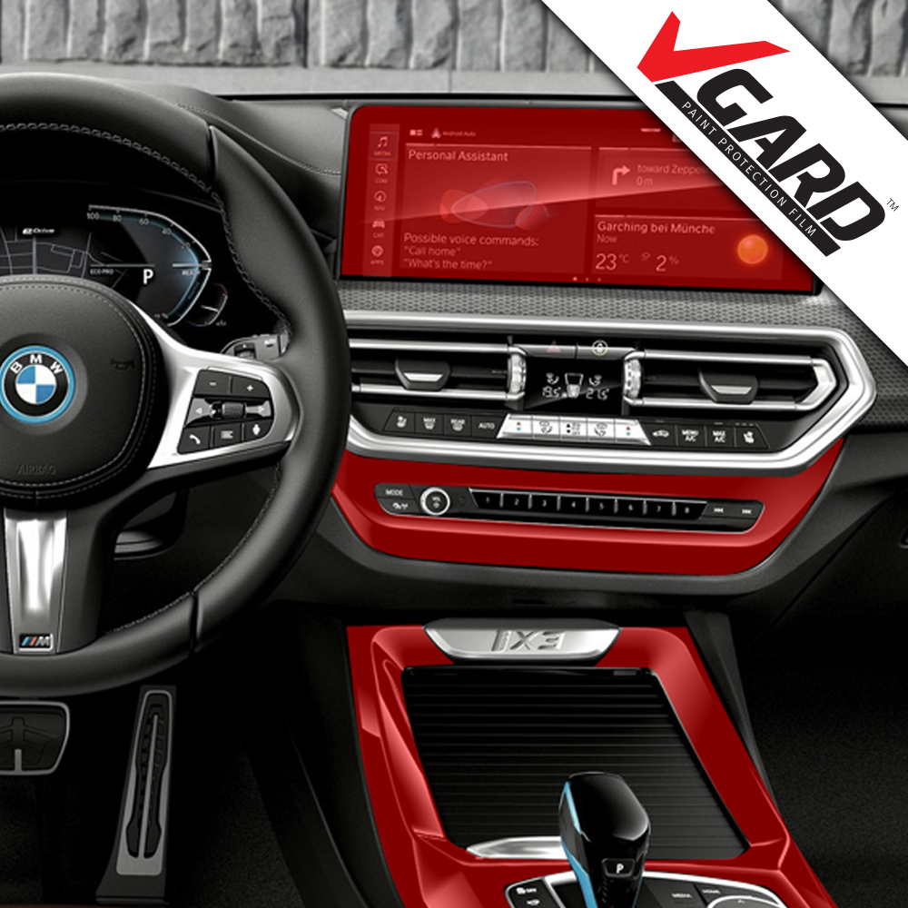 BMW iX3 실내PPF 블랙하이그로시 생활보호필름 브이가드 - 메인 이미지