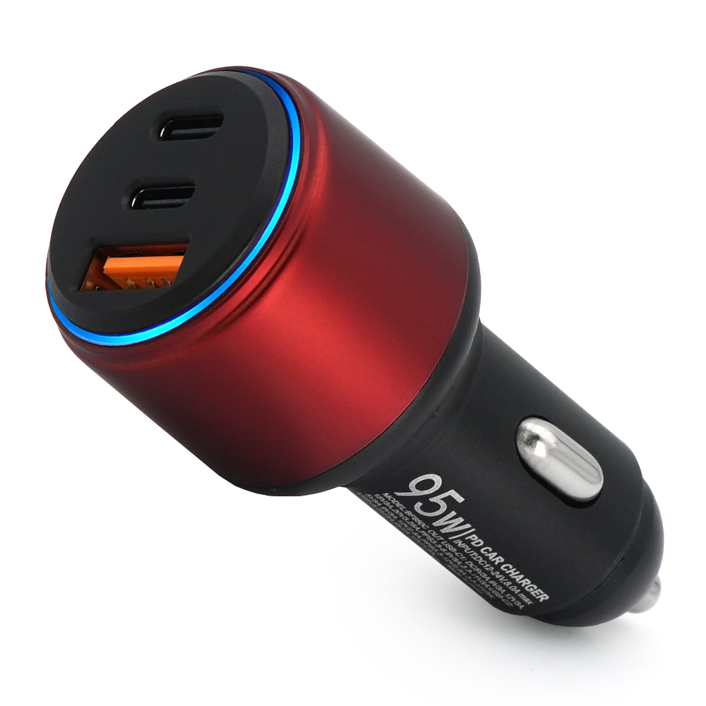 자동차 차량용 고속 충전기 시거잭 QC3.0+PD 95W C45 - 상품 이미지